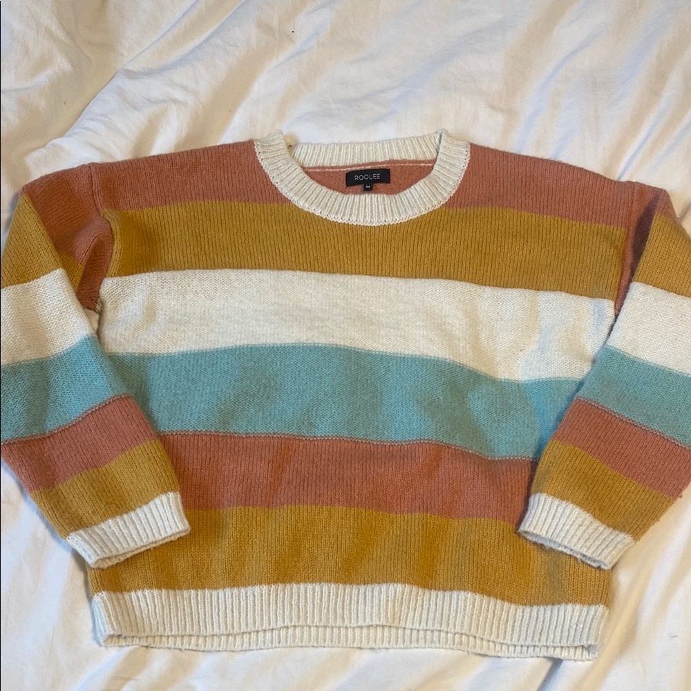 Roolee Striped Sweater - Multicolor